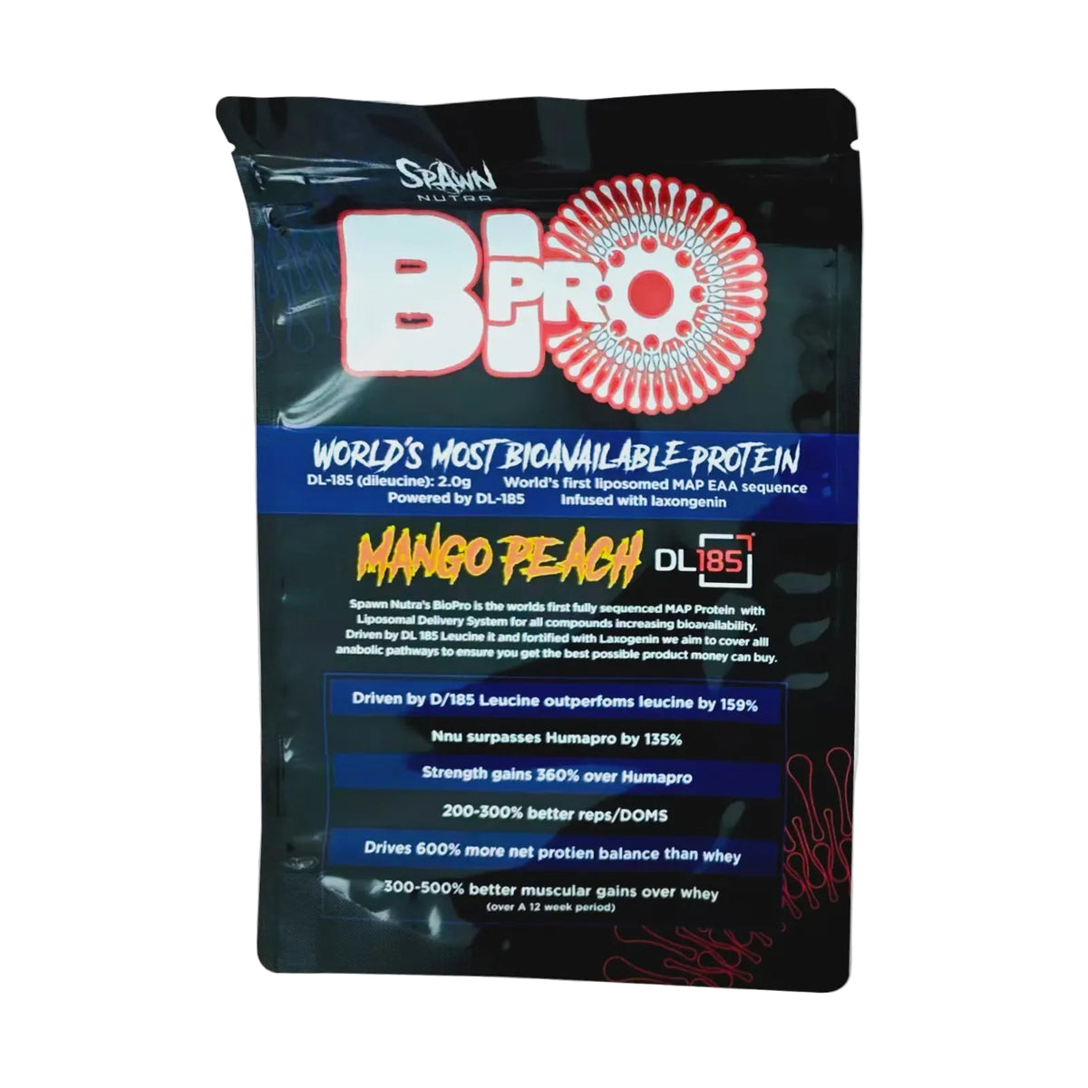 Spawn Nutra BIO•PRO // Advanced EAA + DL185 + Laxogenin recovery matrix Spawn Nutra Mango Peach NTS Newtown Supplement Store Sydney