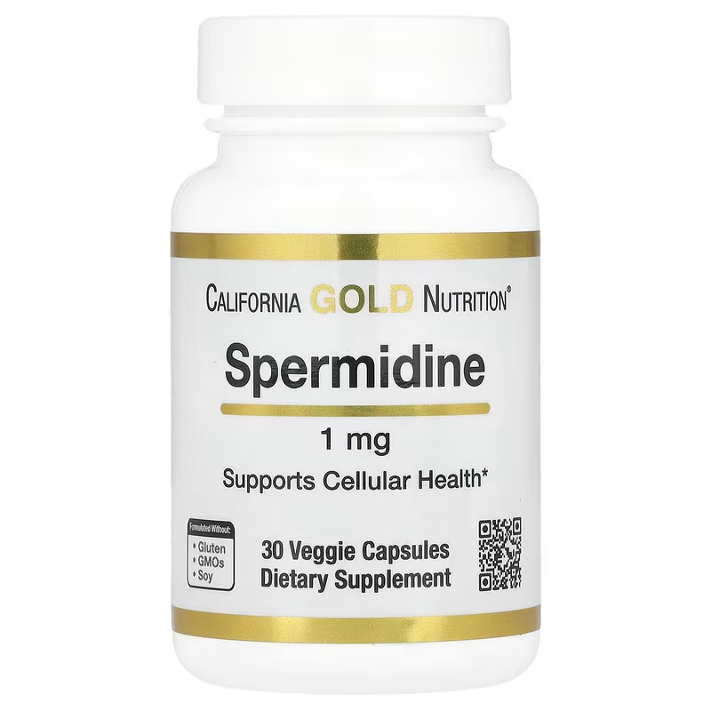 Spermidine 1mg // Supports Cellular Health California Gold Nutrition NTS Newtown Supplement Store Sydney