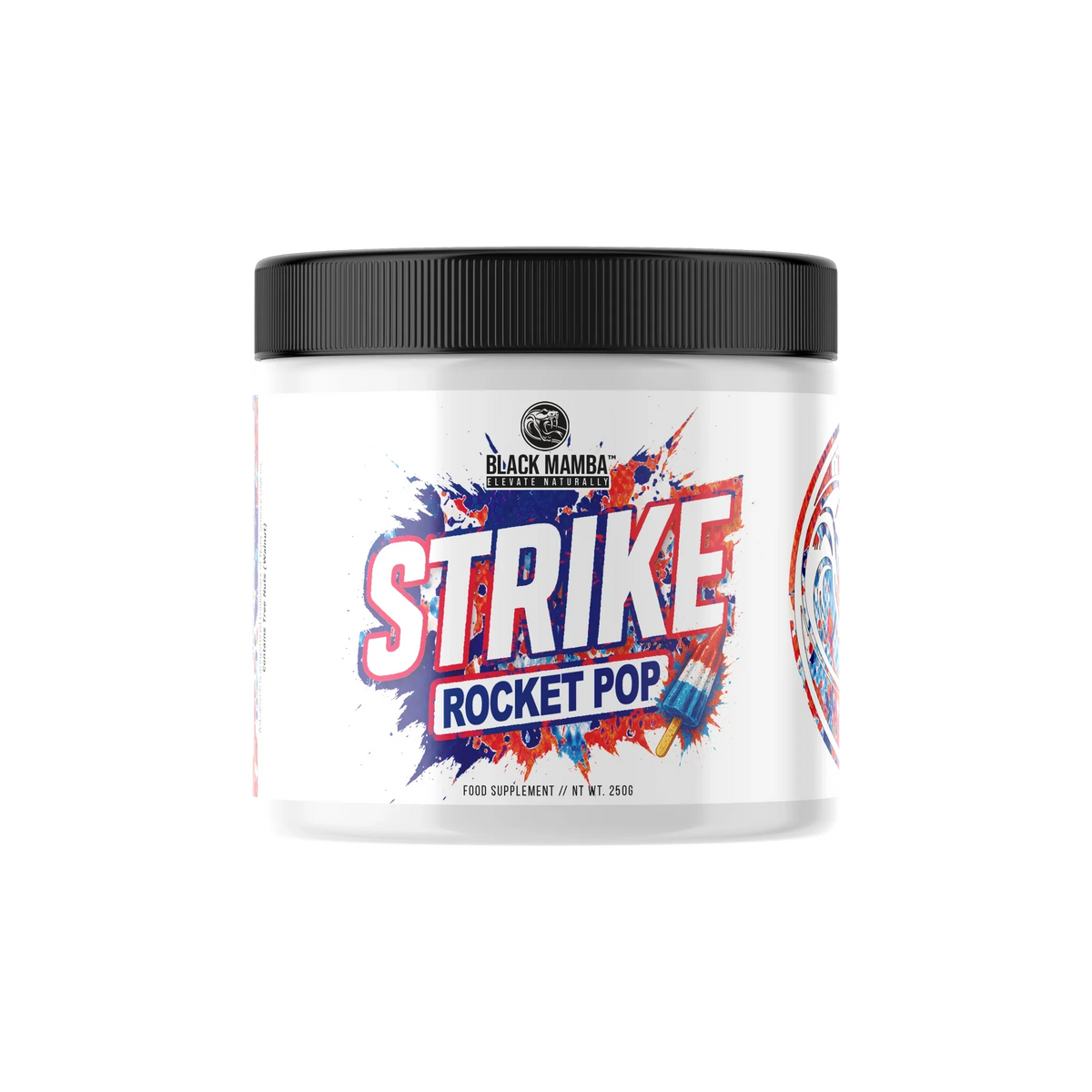 STRIKE // High Stim Pre-Workout 30 servings Mamba Nutrition ROCKET POP NTS Newtown Supplement Store Sydney