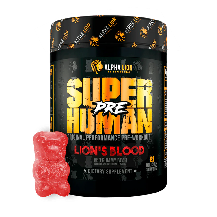 Super Human Pre // 21/42 Servings ALPHA LION Lion&