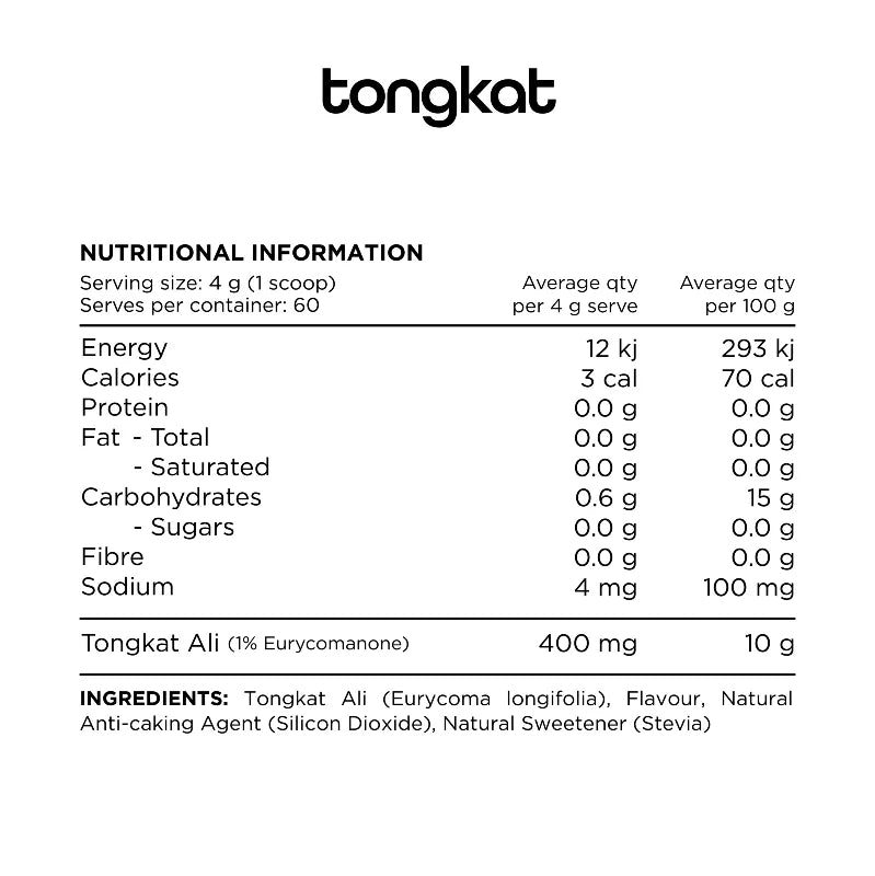 Tongkat Ali Powder // Paradise fruit flavour 60 Serves