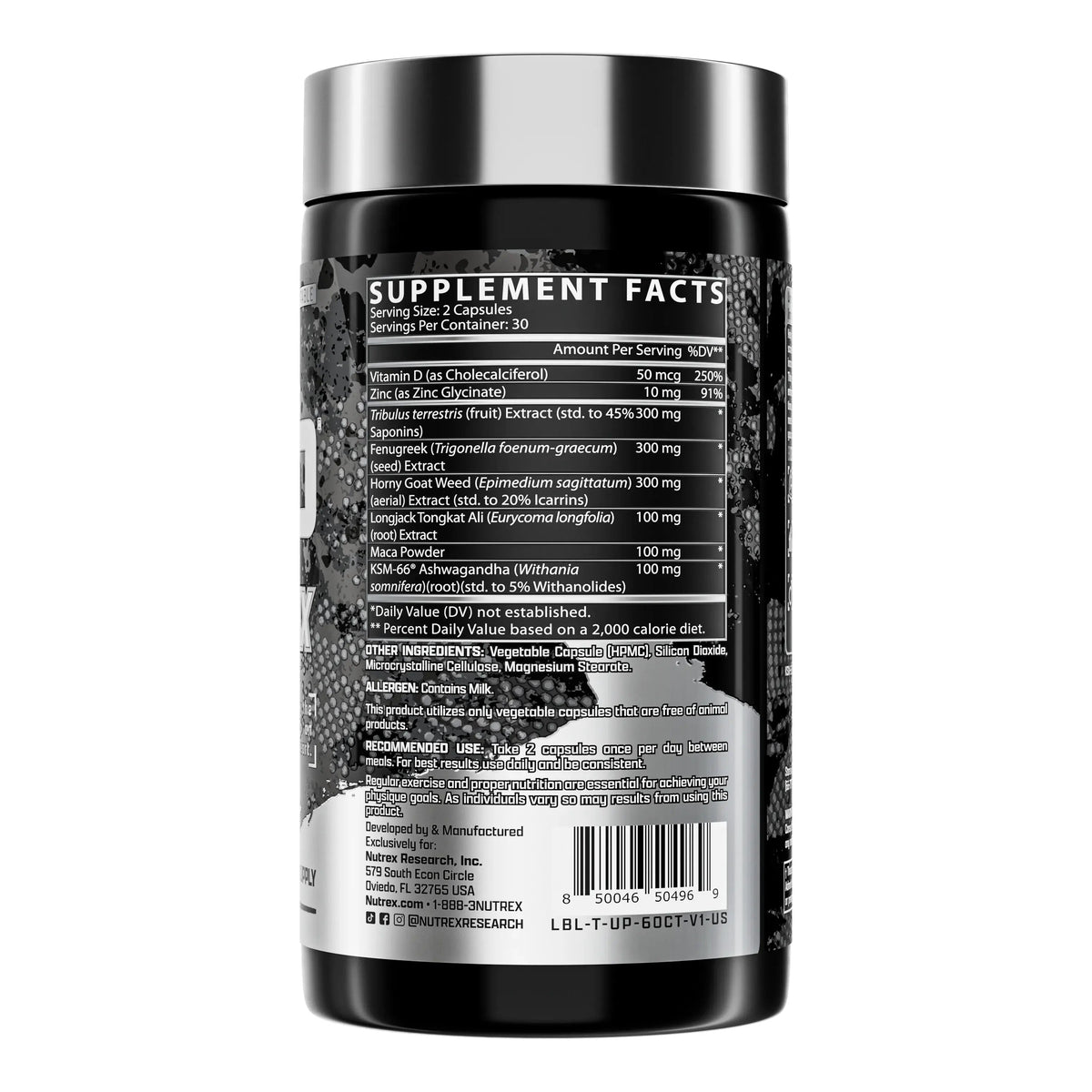 T-UP MAX // Complete Testosterone Support Nutrex NTS Newtown Supplement Store Sydney