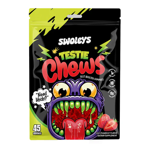 TESTIE Chews (Tongkat Ali 1g) // 45 Servings Swoleys NTS Newtown Supplement Store Sydney