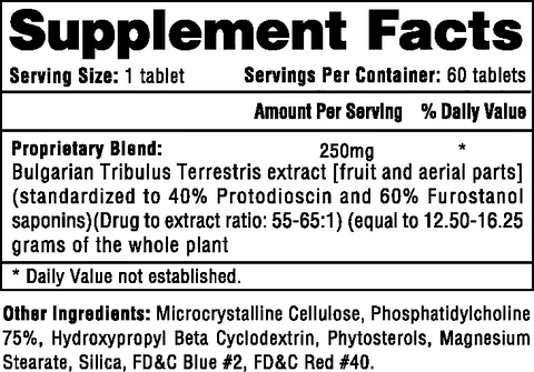 Tribesterone // Tribulus Terrestris Hi Tech Pharma NTS Newtown Supplement Store Sydney