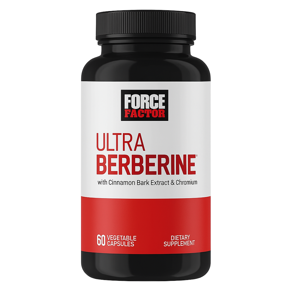 Ultra Berberine 500mg // with Cinnamon Bark &amp; Chromium Force Factor NTS Newtown Supplement Store Sydney