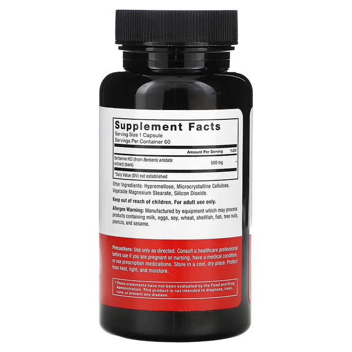 Ultra Berberine 500mg // with Cinnamon Bark &amp; Chromium Force Factor NTS Newtown Supplement Store Sydney
