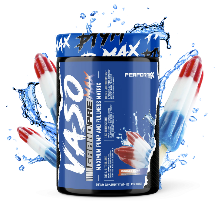 VASO GRAND Pre Max // Maximum Pump &amp; Fullness Matrix (40 Servings) PerforMax Labs Rocket Pop NTS Newtown Supplement Store Sydney