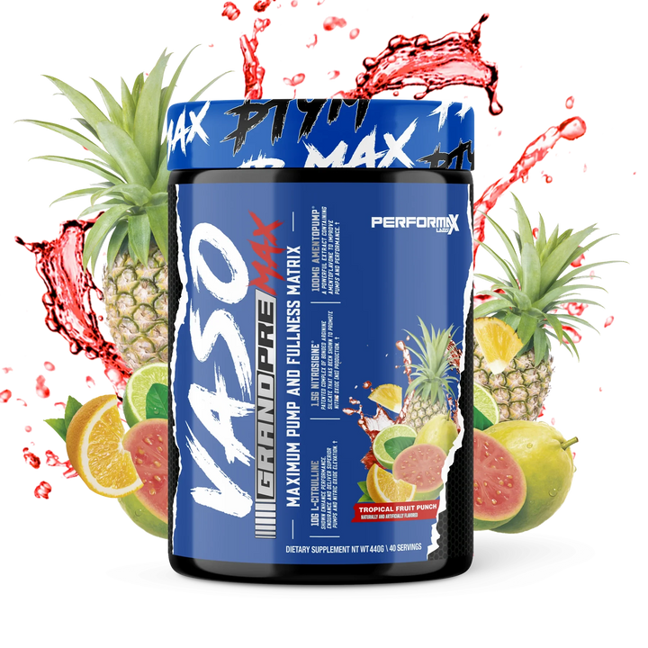 VASO GRAND Pre Max // Maximum Pump &amp; Fullness Matrix (40 Servings) PerforMax Labs Tropical Fruit Punch NTS Newtown Supplement Store Sydney