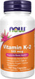 Vitamin K-2 100mcg // 100 Veg Capsules Now Foods NTS Newtown Supplement Store Sydney