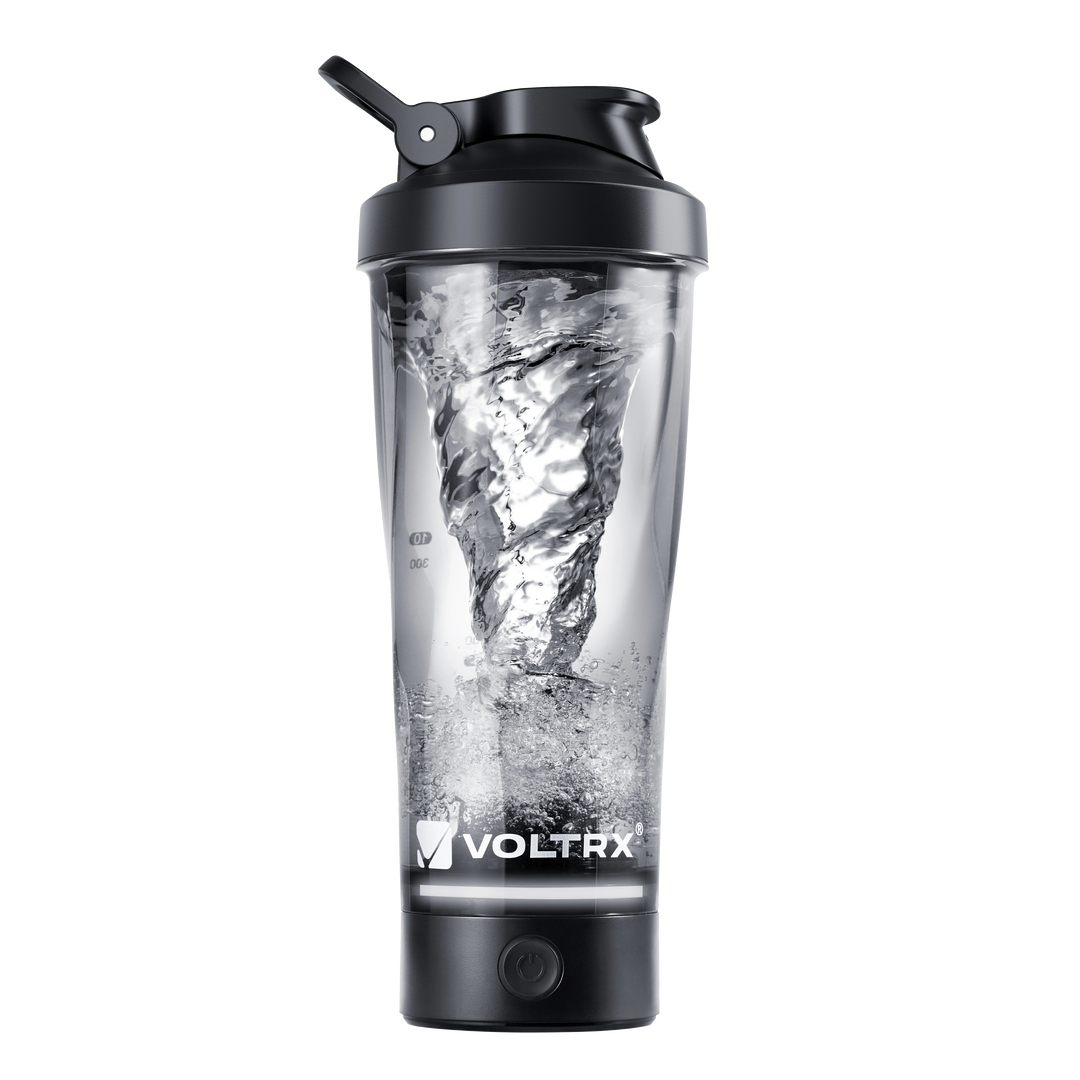VortexBoost (24OZ) // Luminous Light Electric Shaker Bottle VOLTRX Black NTS Newtown Supplement Store Sydney
