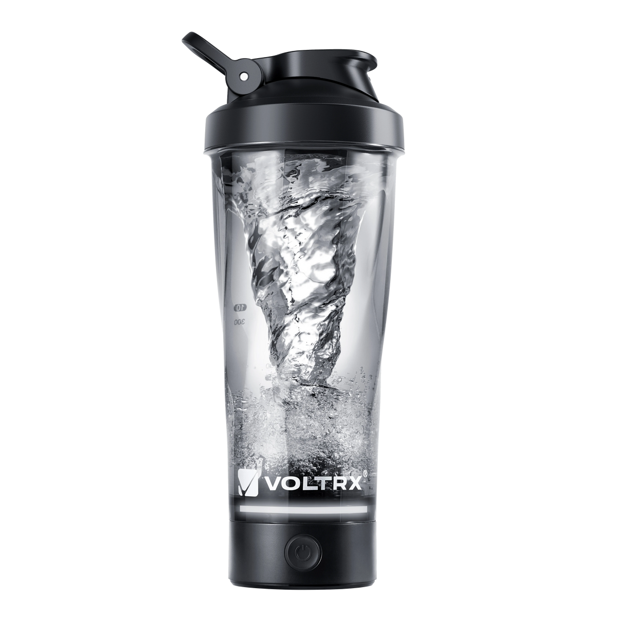 VortexBoost (24OZ) // Luminous Light Electric Shaker Bottle VOLTRX Black NTS Newtown Supplement Store Sydney