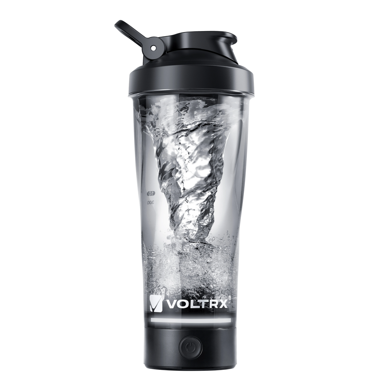 VortexBoost (24OZ) // Luminous Light Electric Shaker Bottle VOLTRX Black NTS Newtown Supplement Store Sydney