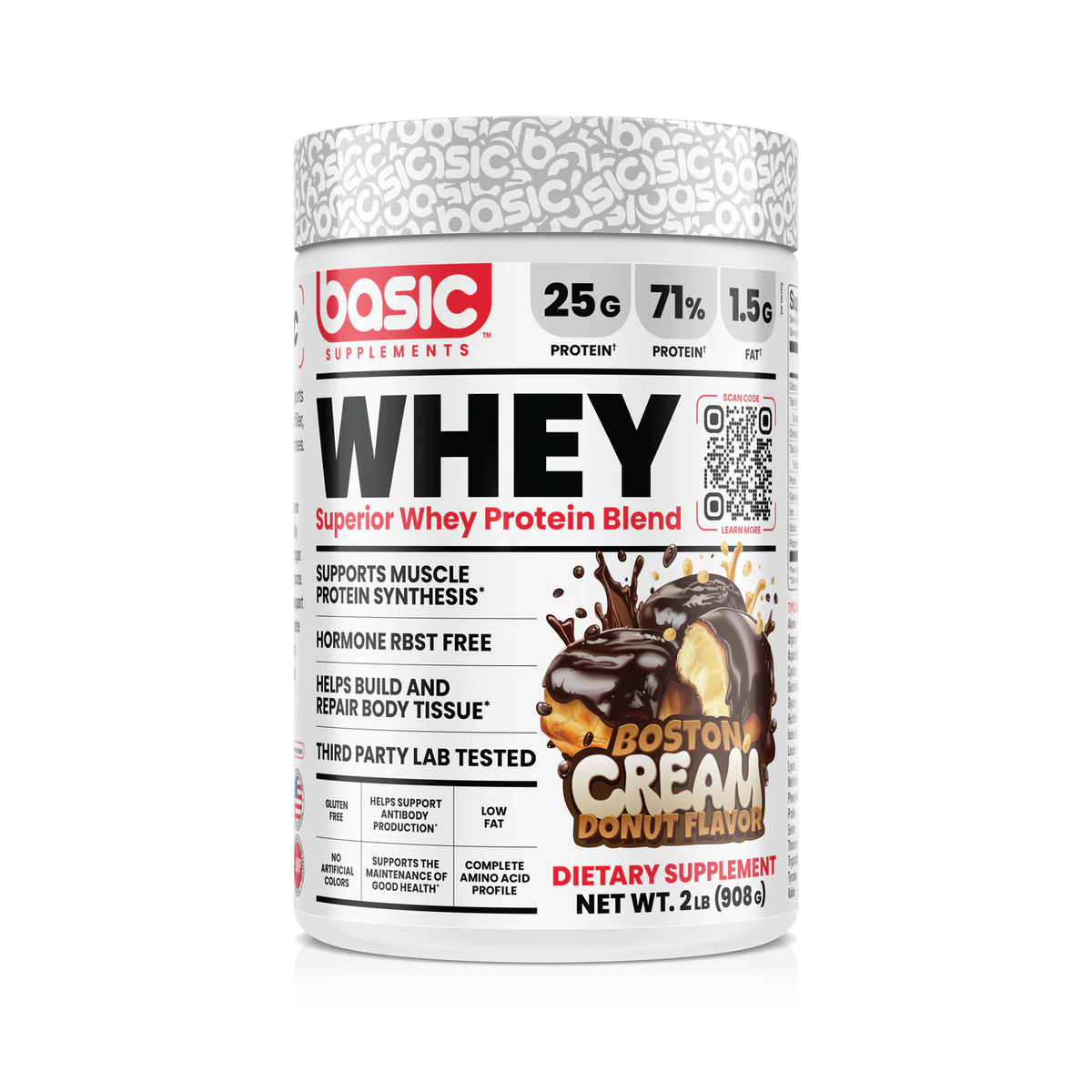 WHEY // Superior Whey Protein Blend 2LB BASIC Boston Cream Donut NTS Newtown Supplement Store Sydney