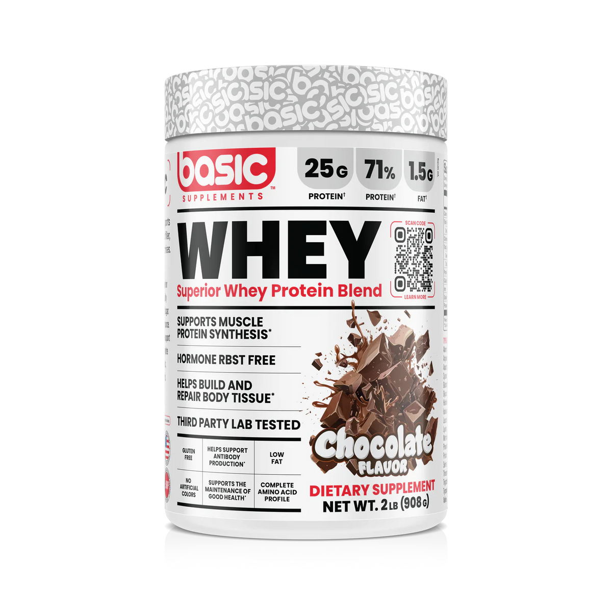 WHEY // Superior Whey Protein Blend 2LB BASIC Chocolate NTS Newtown Supplement Store Sydney