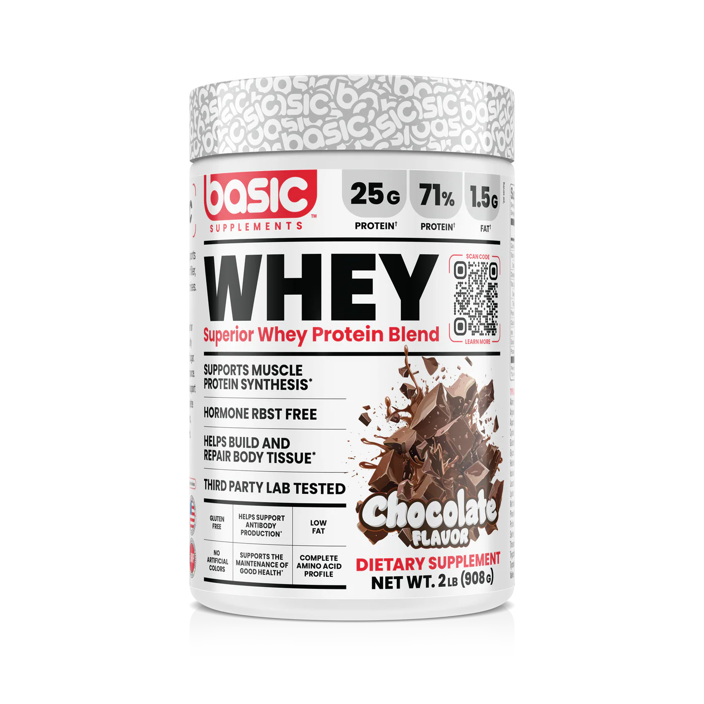WHEY // Superior Whey Protein Blend 2LB BASIC Chocolate NTS Newtown Supplement Store Sydney