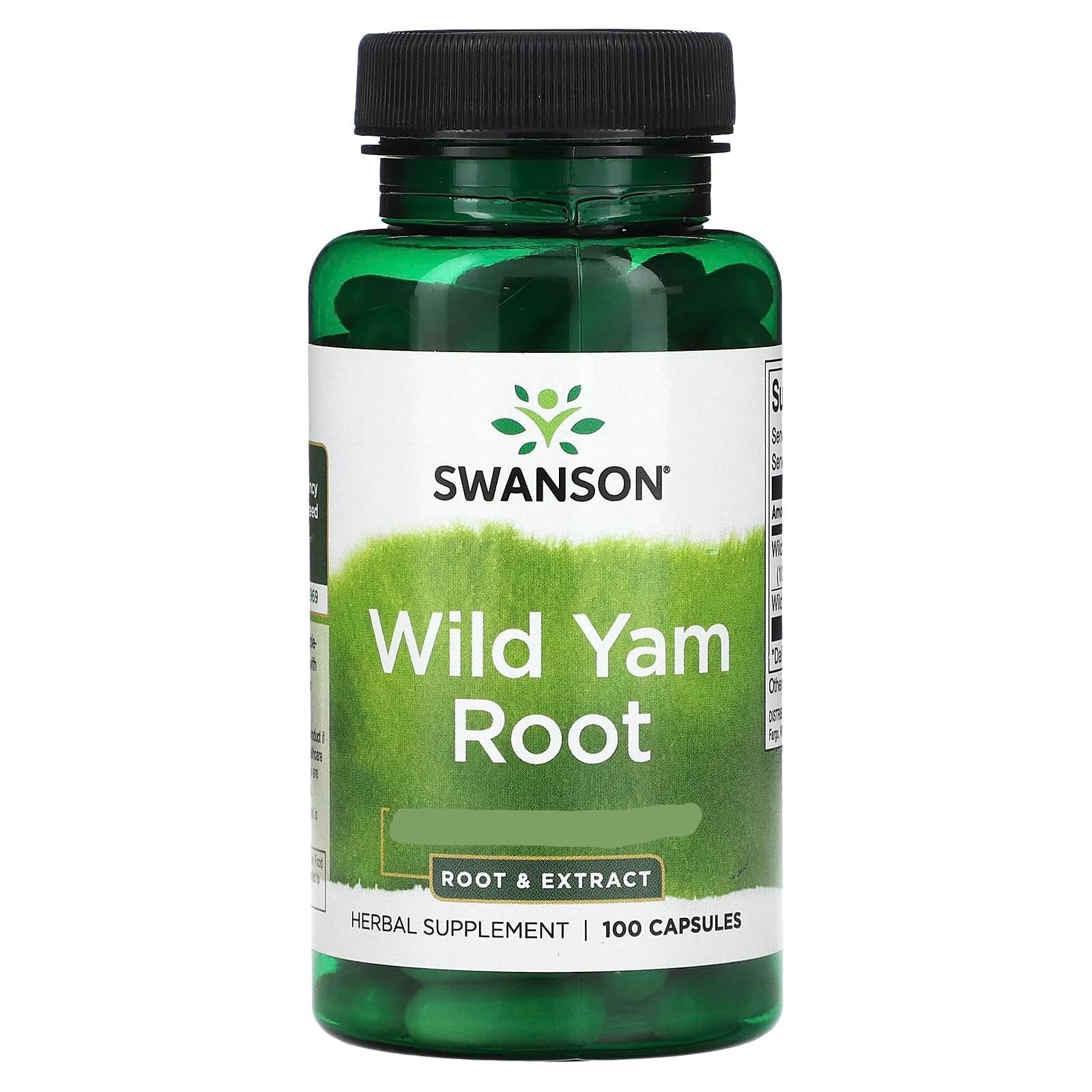 Wild Yam Root // Menopause Support Swanson NTS Newtown Supplement Store Sydney
