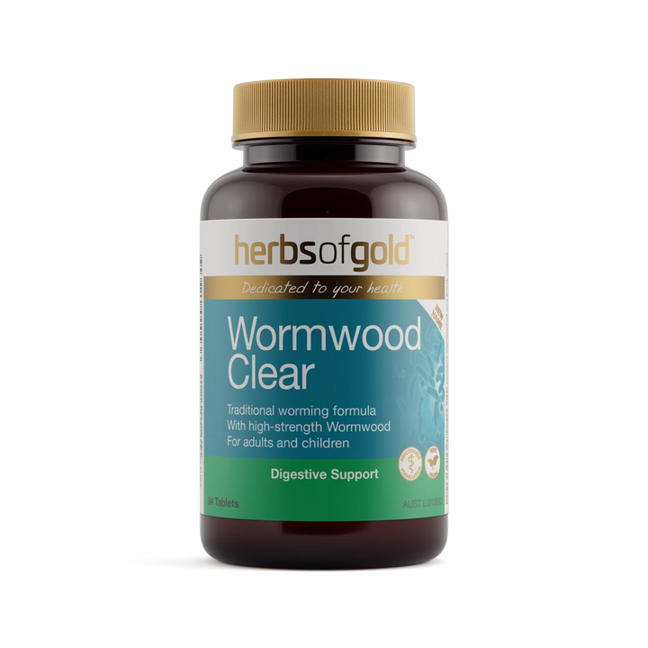 Wormwood Clear (Formerly ParaStrike) // 84 Tablets Herbs of Gold 84 Tablets NTS Newtown Supplement Store Sydney