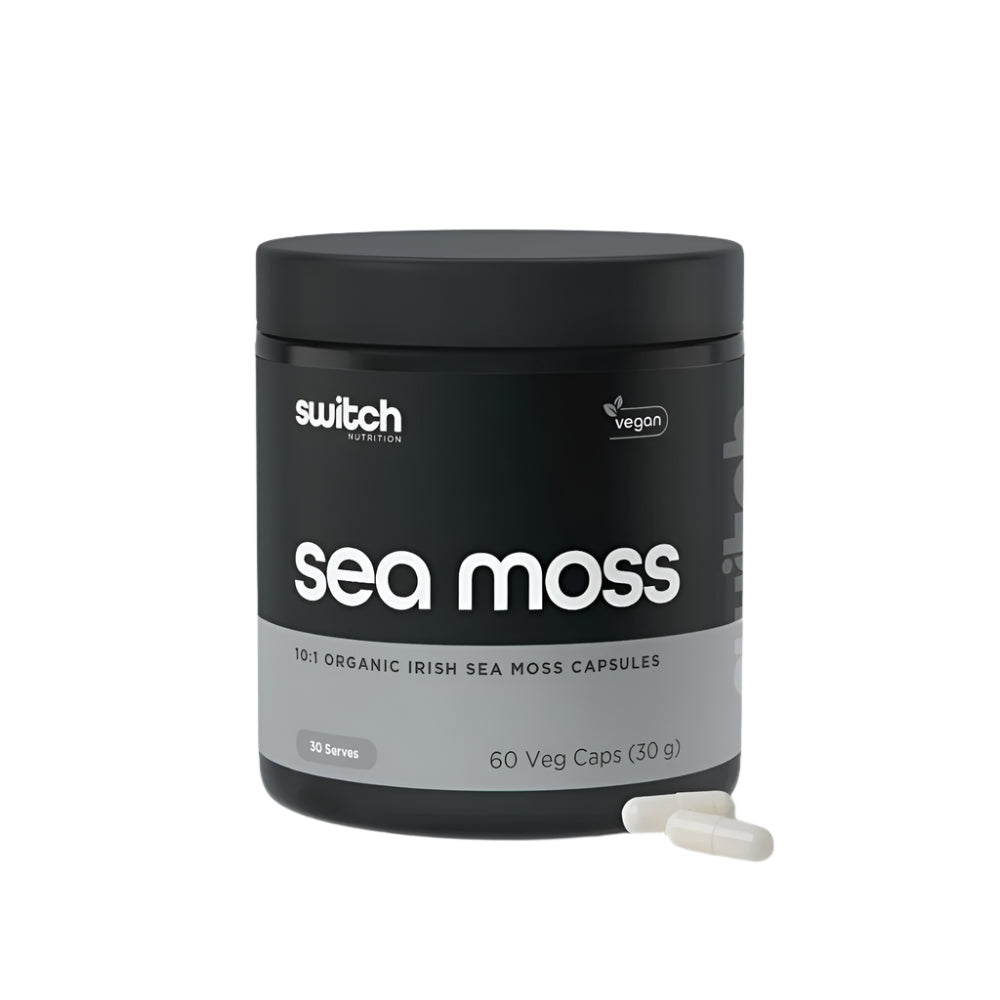 10:1 Organic Irish Sea Moss // 60 Veg Caps SWITCH NTS Newtown Supplement Store Sydney