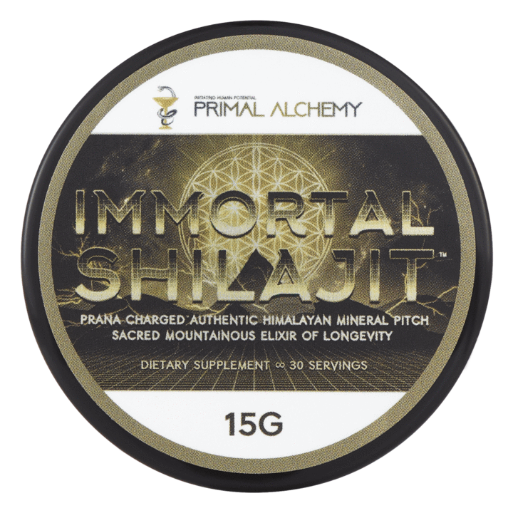 Primal Alchemy // Immortal Shilajit // Prana Charged Himalayan Mineral Resin