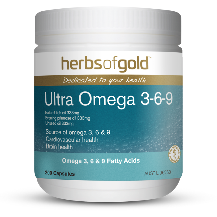 Ultra Omega 3-6-9, 200 Capsules