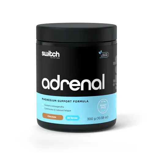 Adrenal Powder // Sleep & Recovery SWITCH Chocolate / 30 Serves NTS Newtown Supplement Store Sydney