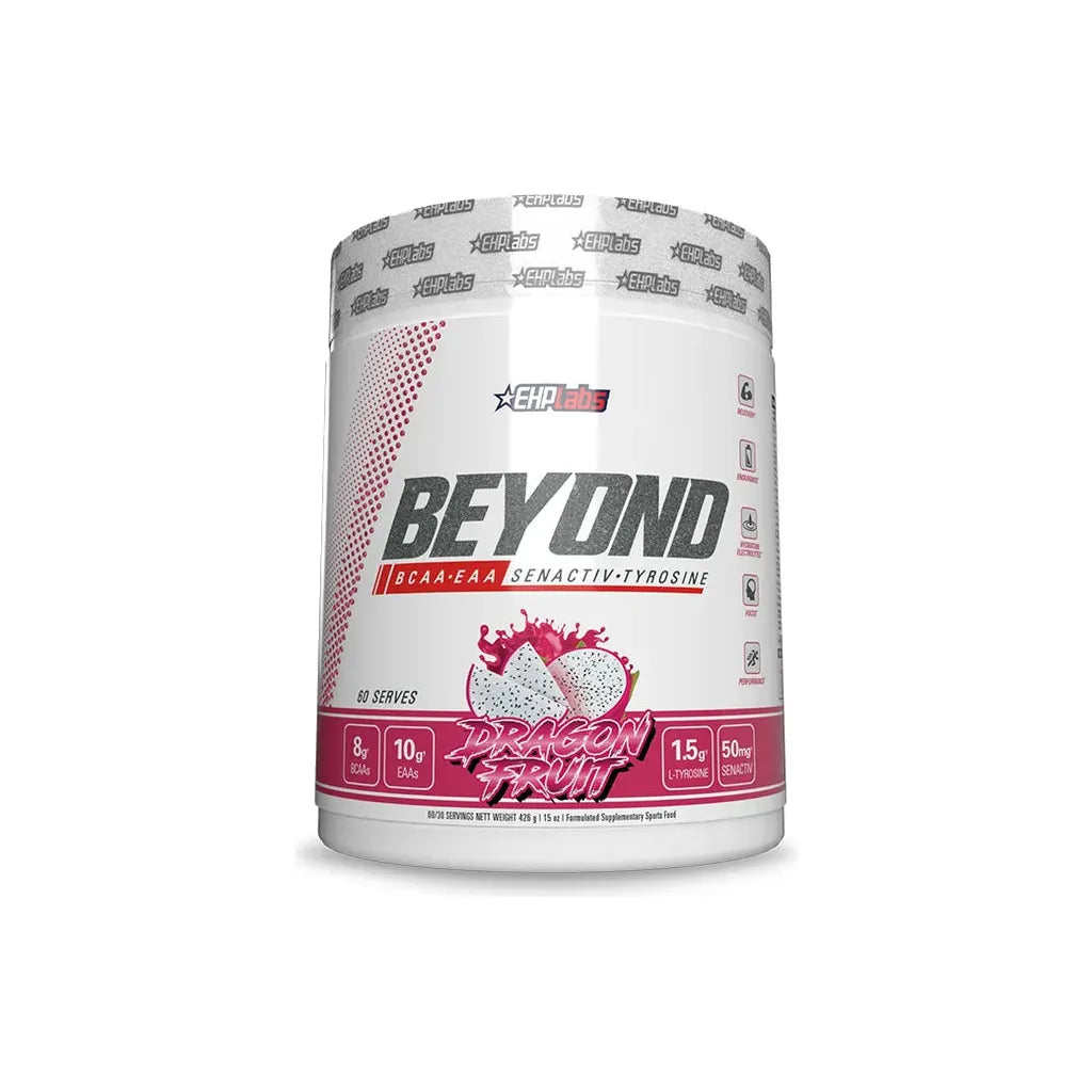 BEYOND // BCAA - EAA+ Intra workout EHP Labs DragonFruit NTS Newtown Supplement Store Sydney