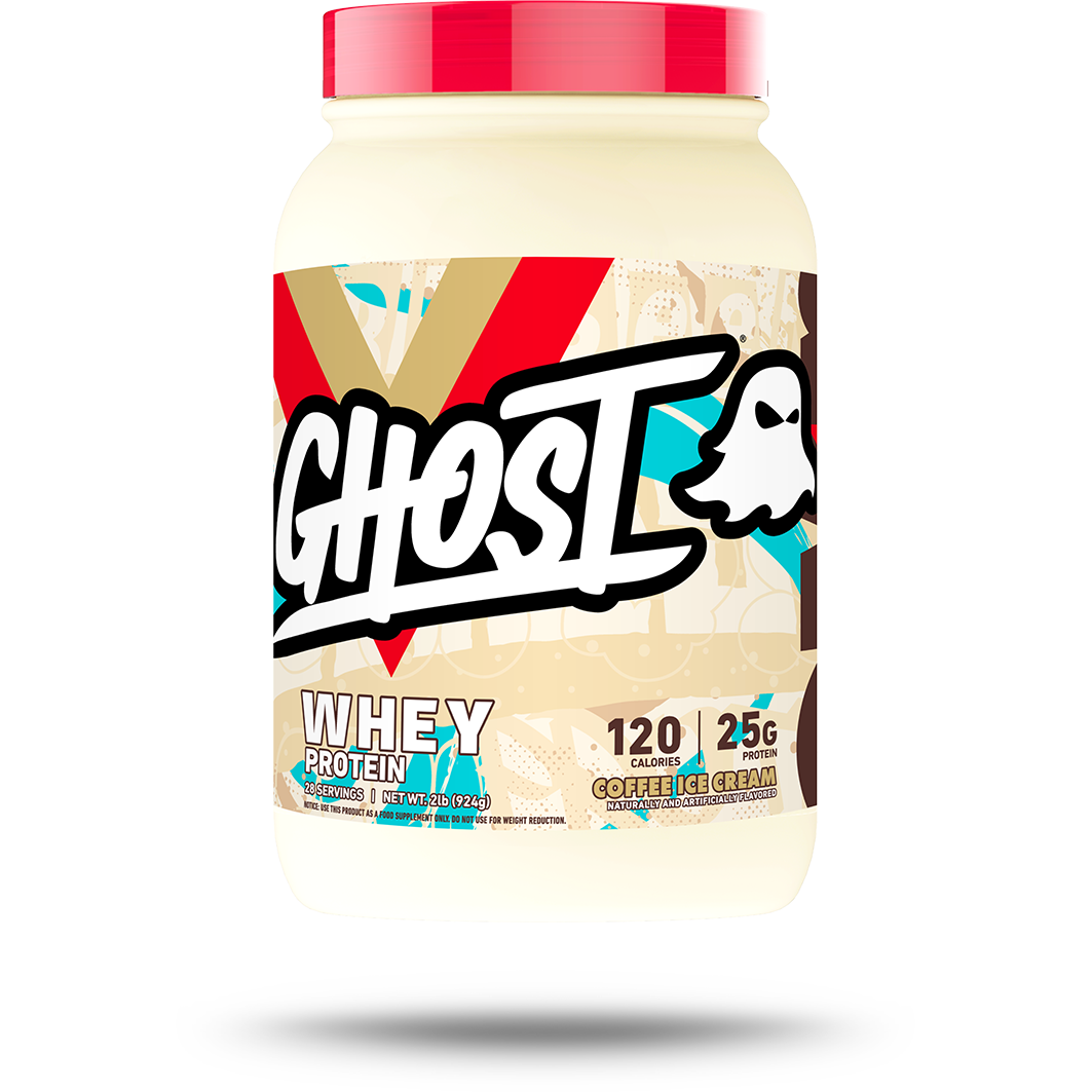 GHOST Whey Protein 2LB  // Protein Blend GHOST Coffee Ice Cream NTS Newtown Supplement Store Sydney