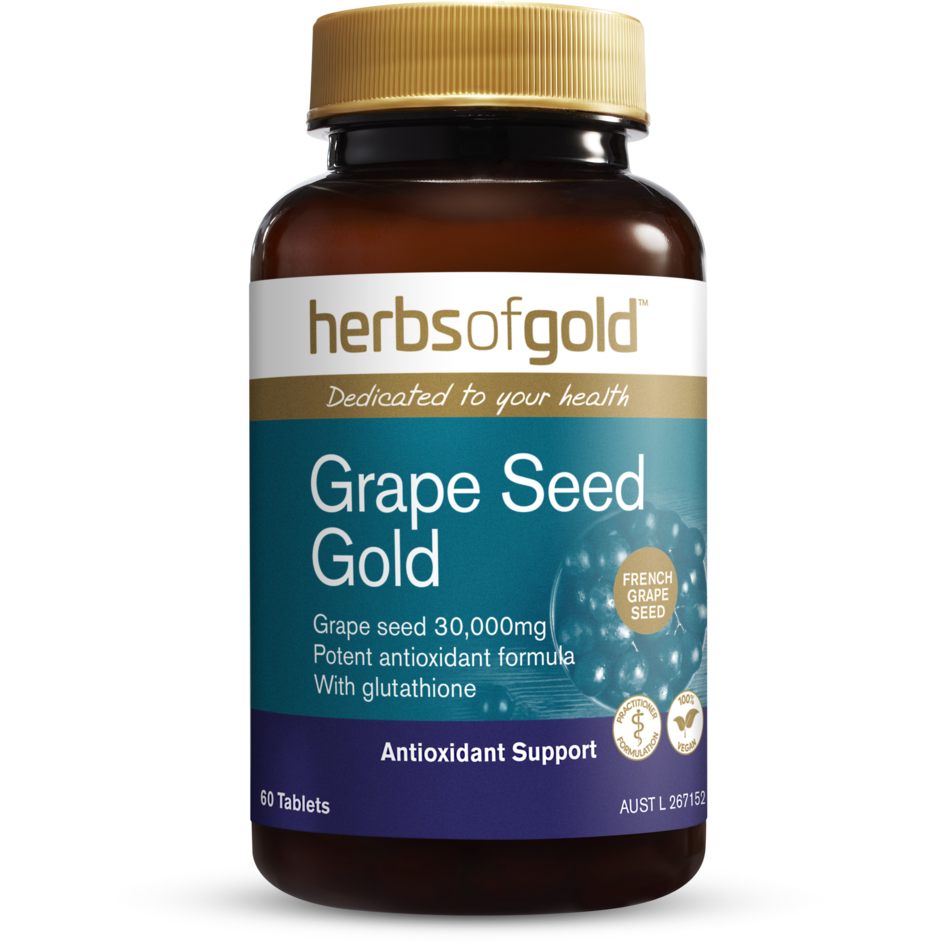 Grape Seed Gold Herbs of Gold NTS Newtown Supplement Store Sydney