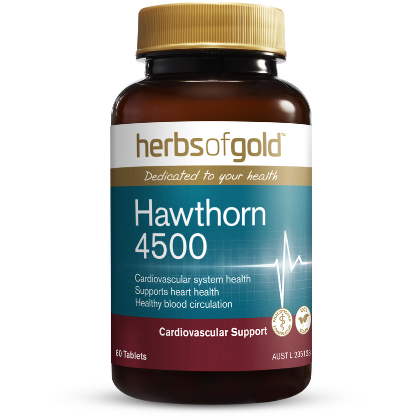 Hawthorn 4500 // Heart &amp; Cardiovascular Health Herbs of Gold NTS Newtown Supplement Store Sydney