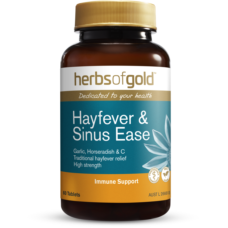 Hayfever &amp; Sinus Ease Herbs of Gold NTS Newtown Supplement Store Sydney