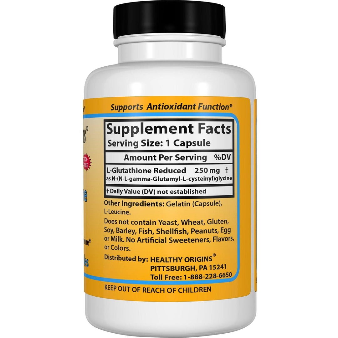 L-Glutathione Reduced Healthy Origins NTS Newtown Supplement Store Sydney