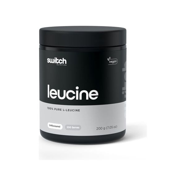 L-Leucine SWITCH // 200 Serves SWITCH NTS Newtown Supplement Store Sydney