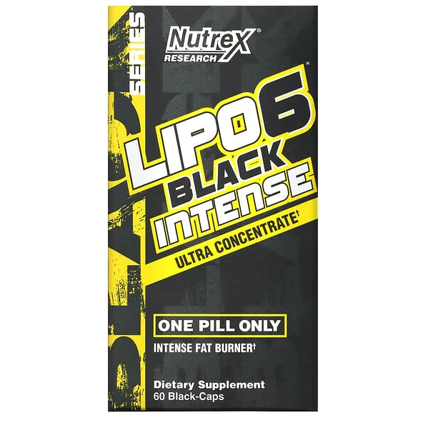 LIPO6 BLACK INTENSE  // Fat Loss Support Nutrex NTS Newtown Supplement Store Sydney