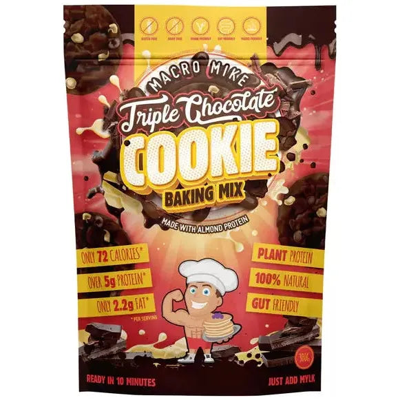 Macro Friendly  Cookie Baking Mix Macro Mike Triple Chocolate Chunk NTS Newtown Supplement Store Sydney