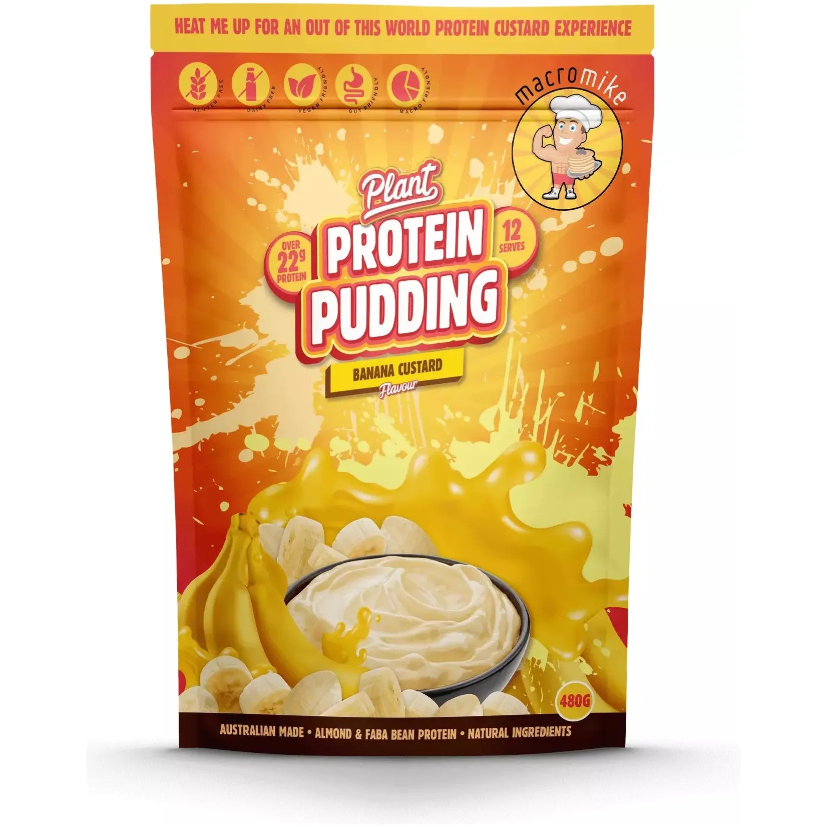 Macromike Protein Pudding Macro Mike Banana NTS Newtown Supplement Store Sydney