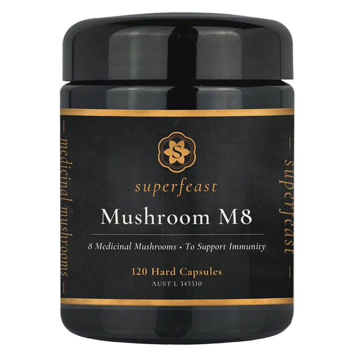 Mushroom M8 // 120 caps SuperFeast NTS Newtown Supplement Store Sydney