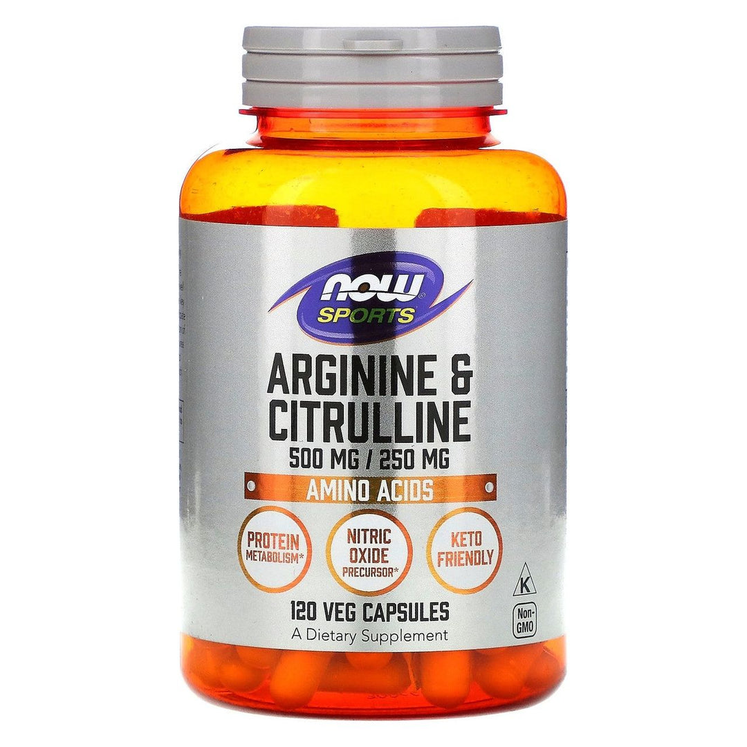 Now Foods Arginine &amp; Citrulline Capsules Now Foods NTS Newtown Supplement Store Sydney