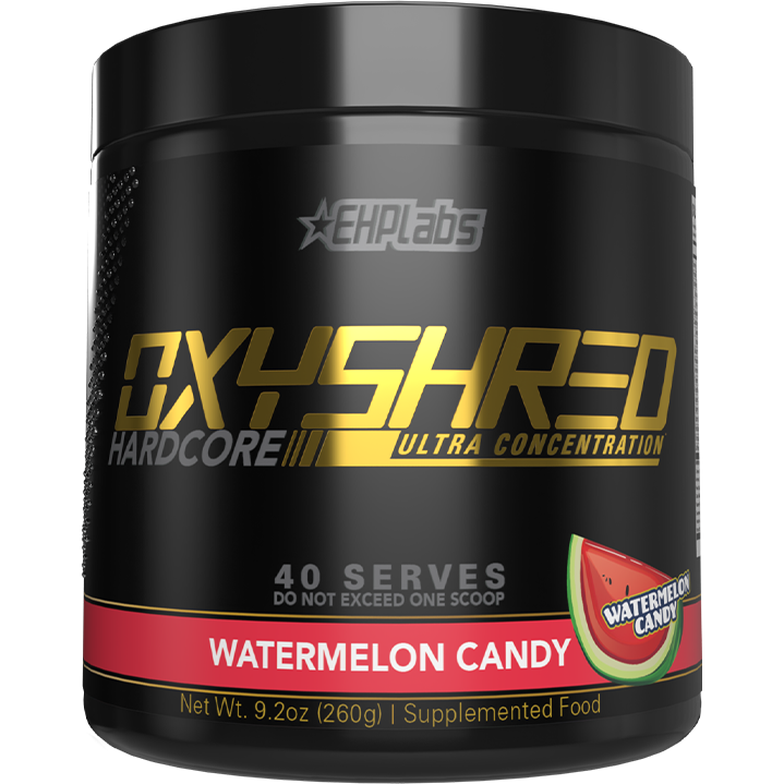 Oxyshred Hardcore // Fat Burner EHP Labs Watermelon Candy NTS Newtown Supplement Store Sydney