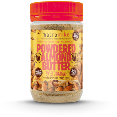 Powdered Almond Butter Macro Mike Sweet Original NTS Newtown Supplement Store Sydney