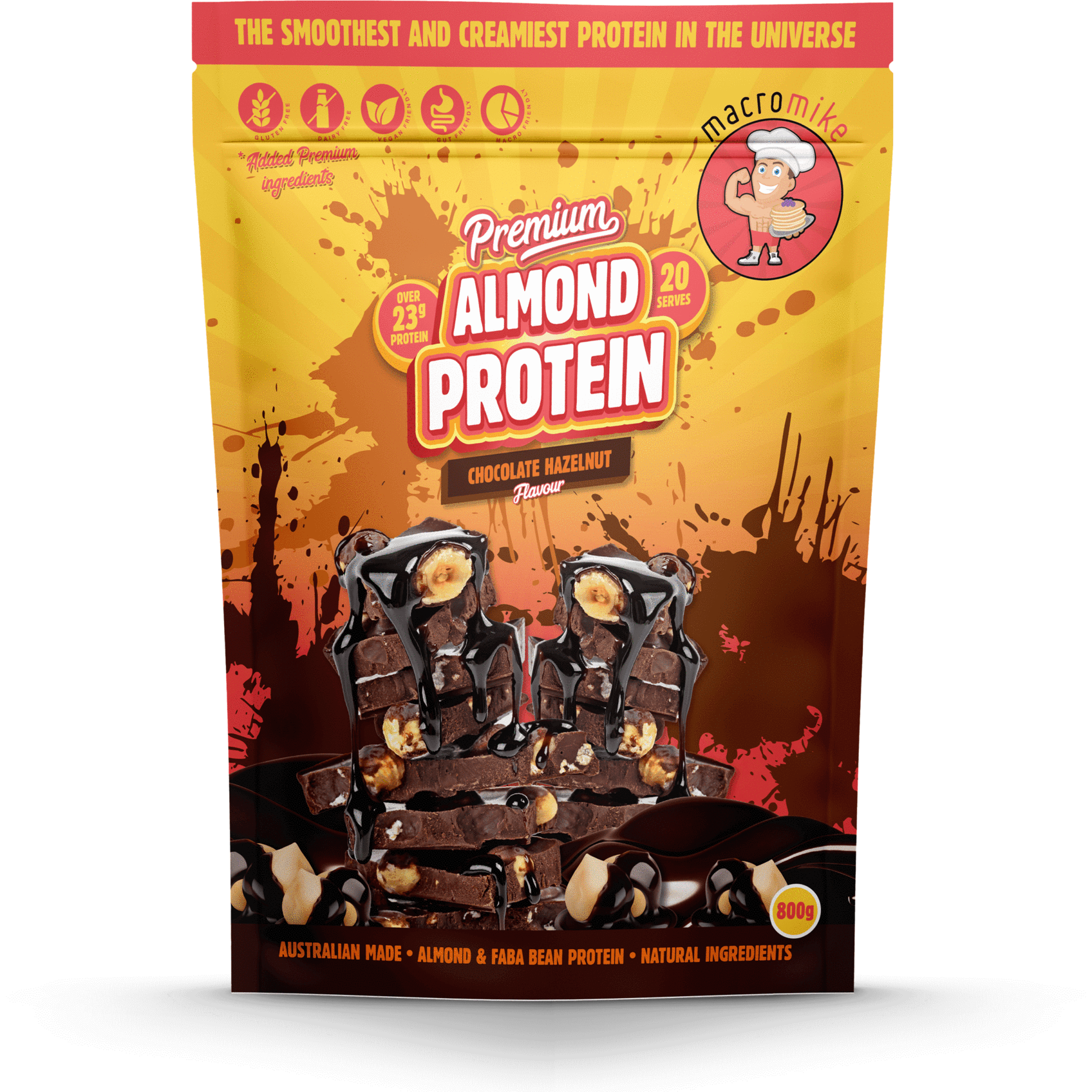 Premium Almond Protein Powder // Vegan Macro Mike NTS Newtown Supplement Store Sydney