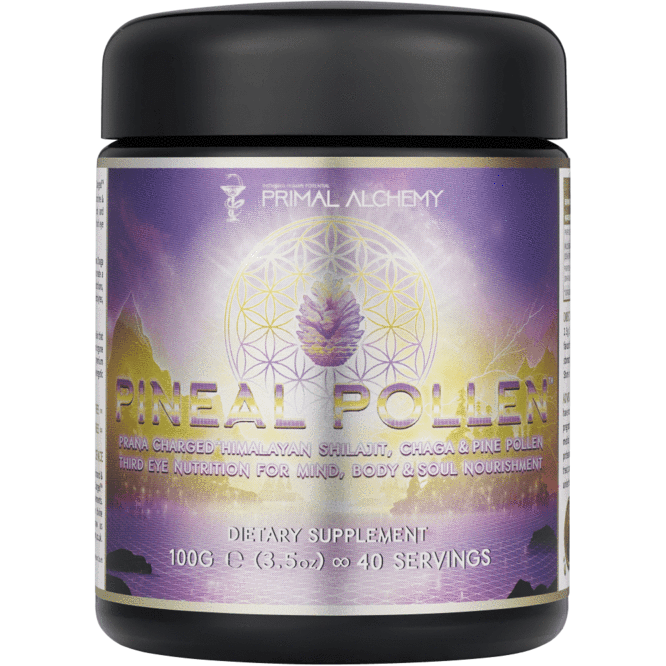 Primal Alchemy // Pineal Pollen // Prana Charged Third Eye Nutrition Primal Alchemy 100g NTS Newtown Supplement Store Sydney