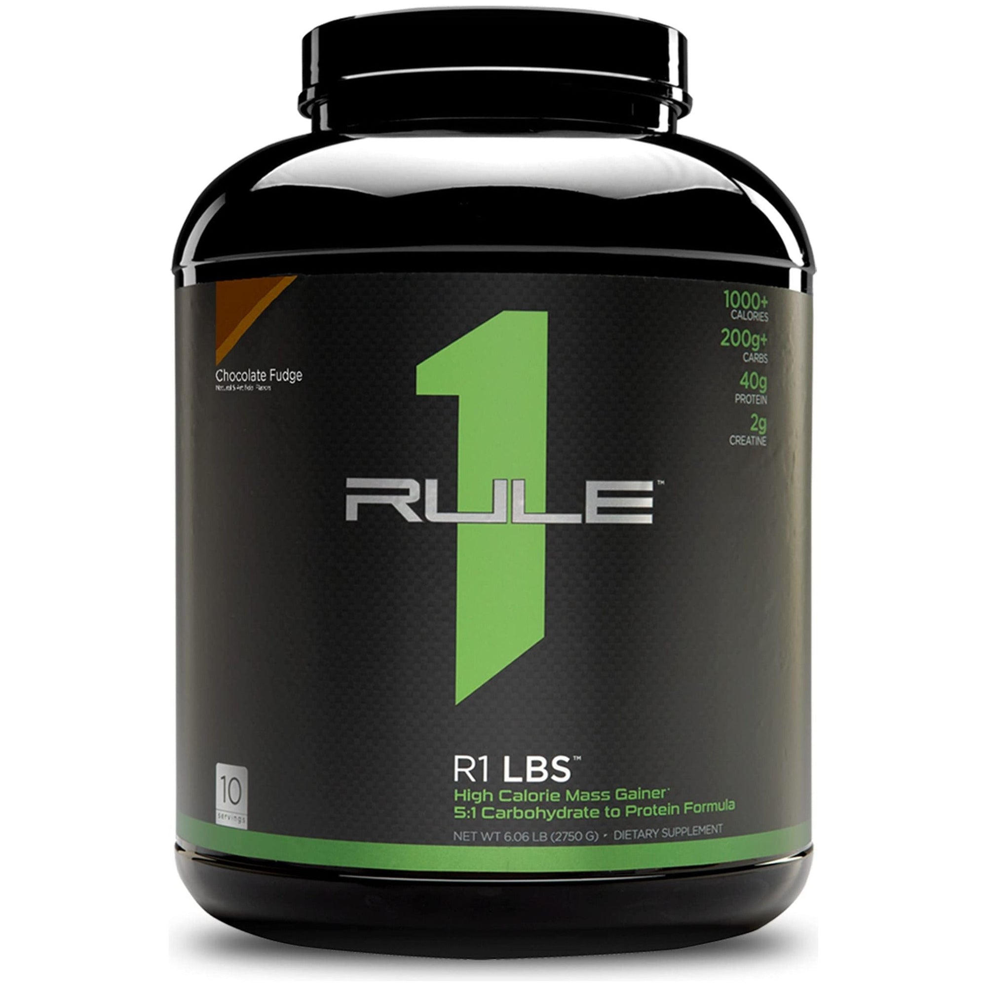 R1 LBS // Mass Gainer Protein Blend Rule 1 Chocolate Fudge / 10 Servings NTS Newtown Supplement Store Sydney