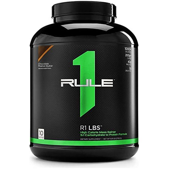 R1 LBS // Mass Gainer Protein Blend Rule 1 Chocolate Peanut Butter / 10 Servings NTS Newtown Supplement Store Sydney