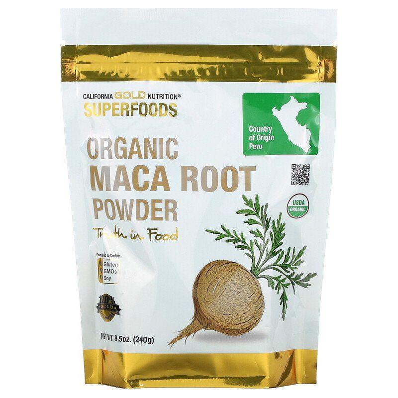 SUPERFOODS Organic Maca Root Powder California Gold Nutrition NTS Newtown Supplement Store Sydney