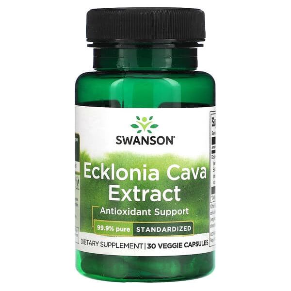 Swanson Ecklonia Cava Extract // 30 Veggie Capsules Swanson NTS Newtown Supplement Store Sydney