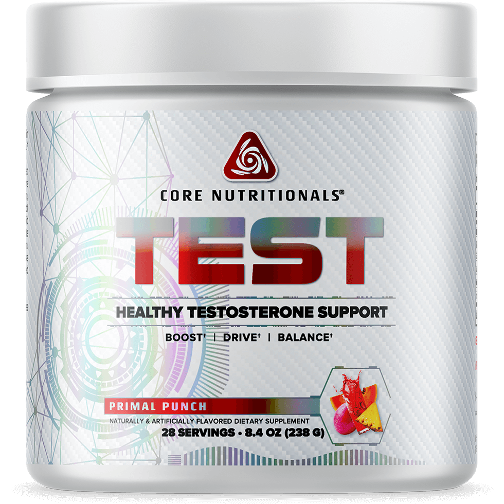 TEST // Healthy Testosterone Support Core Nutritionals NTS Newtown Supplement Store Sydney