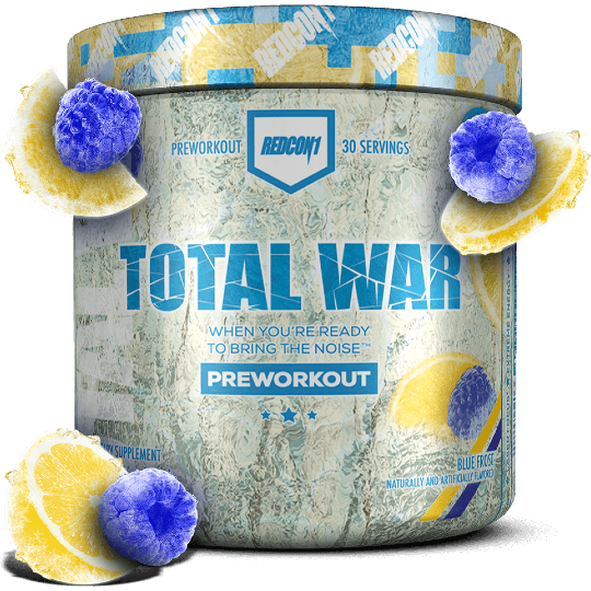 Total War // Pre Workout REDCON1 Blue Frost NTS Newtown Supplement Store Sydney