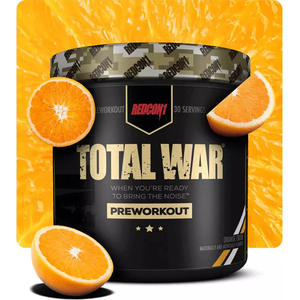 Total War // Pre Workout REDCON1 Orange Crush NTS Newtown Supplement Store Sydney