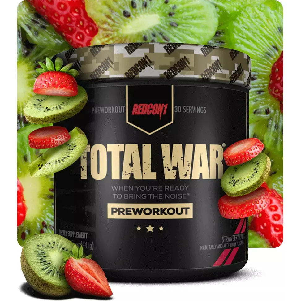 Total War // Pre Workout REDCON1 Strawberry Kiwi NTS Newtown Supplement Store Sydney