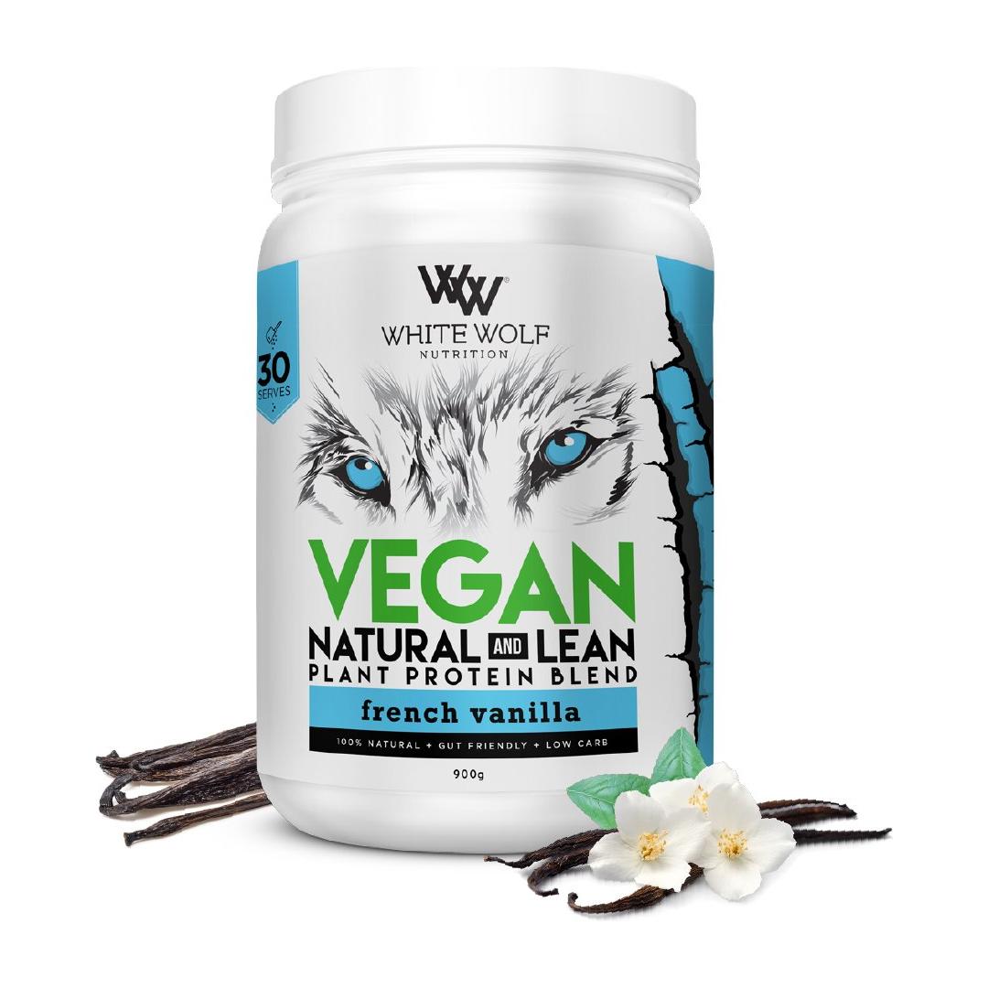 Vegan Natural Lean Protein White Wolf Nutrition French Vanilla NTS Newtown Supplement Store Sydney